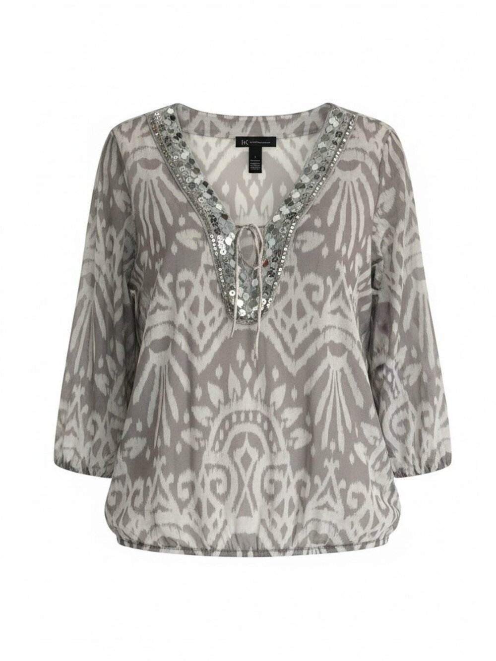 INC International Concepts 2-Piece Embellished Top